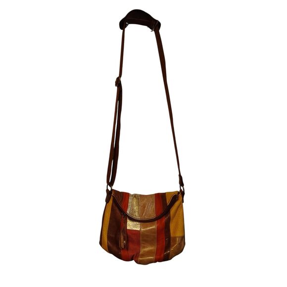 The Sak multi Color Patch work leather crossbody - Picture 1 of 9